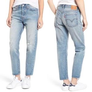 Levi’s Wedgie Fit Selvedge Relaxed Jeans 27x27.25